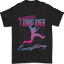 Parkour I Jump Over Everything Mens T-Shirt 100% Cotton Black