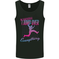 Parkour I Jump Over Everything Mens Vest Tank Top Black