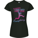 Parkour I Jump Over Everything Womens Petite Cut T-Shirt Black