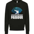 Parkour Italy Kids Sweatshirt Jumper Black