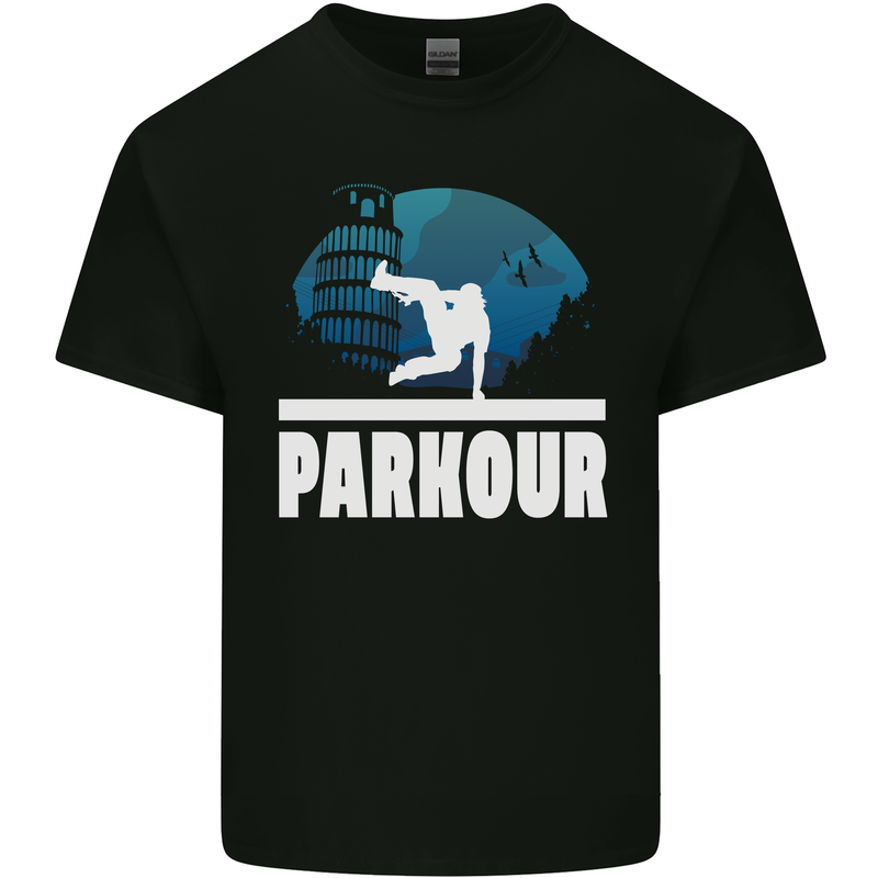 Parkour Italy Kids T-Shirt Childrens Black