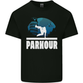 Parkour Italy Mens Cotton T-Shirt Tee Top Black