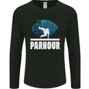 Parkour Italy Mens Long Sleeve T-Shirt Black