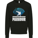 Parkour Italy Mens Sweatshirt Jumper Black
