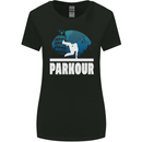 Parkour Italy Womens Wider Cut T-Shirt Black