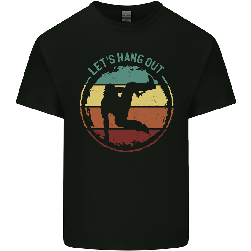 Parkour Lets Hang Out Kids T-Shirt Childrens Black