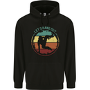 Parkour Lets Hang Out Mens 80% Cotton Hoodie Black