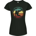 Parkour Lets Hang Out Womens Petite Cut T-Shirt Black