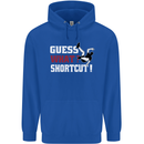 Parkour Shortcut Childrens Kids Hoodie Royal Blue