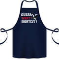 Parkour Shortcut Cotton Apron 100% Organic Navy Blue