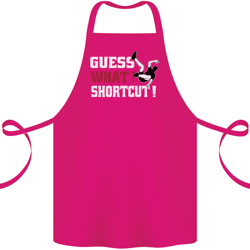 Parkour Shortcut Cotton Apron 100% Organic Pink