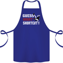 Parkour Shortcut Cotton Apron 100% Organic Royal Blue
