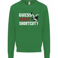 Parkour Shortcut Kids Sweatshirt Jumper Irish Green