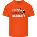 Parkour Shortcut Kids T-Shirt Childrens Orange