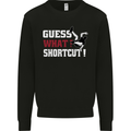 Parkour Shortcut Mens Sweatshirt Jumper Black