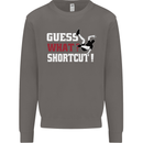 Parkour Shortcut Mens Sweatshirt Jumper Charcoal