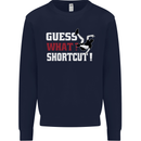 Parkour Shortcut Mens Sweatshirt Jumper Navy Blue