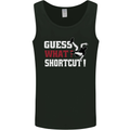Parkour Shortcut Mens Vest Tank Top Black