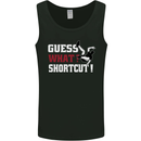 Parkour Shortcut Mens Vest Tank Top Black
