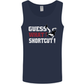 Parkour Shortcut Mens Vest Tank Top Navy Blue