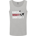 Parkour Shortcut Mens Vest Tank Top Sports Grey