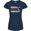 Parkour Shortcut Womens Petite Cut T-Shirt Navy Blue