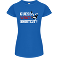 Parkour Shortcut Womens Petite Cut T-Shirt Royal Blue