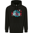 Parkour the Art of Movement Childrens Kids Hoodie Black