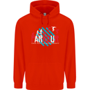 Parkour the Art of Movement Childrens Kids Hoodie Bright Red