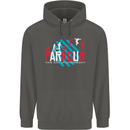 Parkour the Art of Movement Childrens Kids Hoodie Storm Grey