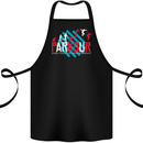 Parkour the Art of Movement Cotton Apron 100% Organic Black