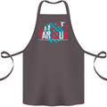 Parkour the Art of Movement Cotton Apron 100% Organic Dark Grey