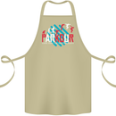 Parkour the Art of Movement Cotton Apron 100% Organic Khaki