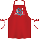 Parkour the Art of Movement Cotton Apron 100% Organic Red