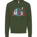 Parkour the Art of Movement Kids Sweatshirt Jumper Forest Green