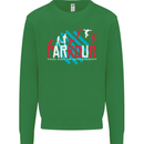 Parkour the Art of Movement Kids Sweatshirt Jumper Irish Green