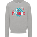Parkour the Art of Movement Kids Sweatshirt Jumper Sports Grey