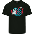 Parkour the Art of Movement Kids T-Shirt Childrens Black