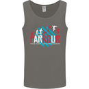 Parkour the Art of Movement Mens Vest Tank Top Charcoal