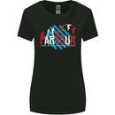 Parkour the Art of Movement Womens Wider Cut T-Shirt Black