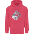 Parkour the World is My Gym Childrens Kids Hoodie Heliconia