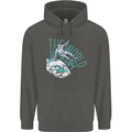 Parkour the World is My Gym Childrens Kids Hoodie Storm Grey