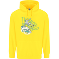 Parkour the World is My Gym Childrens Kids Hoodie Yellow