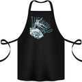 Parkour the World is My Gym Cotton Apron 100% Organic Black