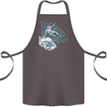 Parkour the World is My Gym Cotton Apron 100% Organic Dark Grey