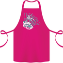 Parkour the World is My Gym Cotton Apron 100% Organic Pink