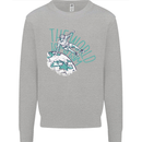 Parkour the World is My Gym Kids Sweatshirt Jumper Sports Grey