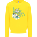 Parkour the World is My Gym Kids Sweatshirt Jumper Yellow