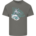 Parkour the World is My Gym Kids T-Shirt Childrens Charcoal