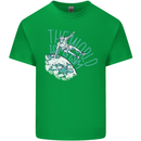 Parkour the World is My Gym Kids T-Shirt Childrens Irish Green